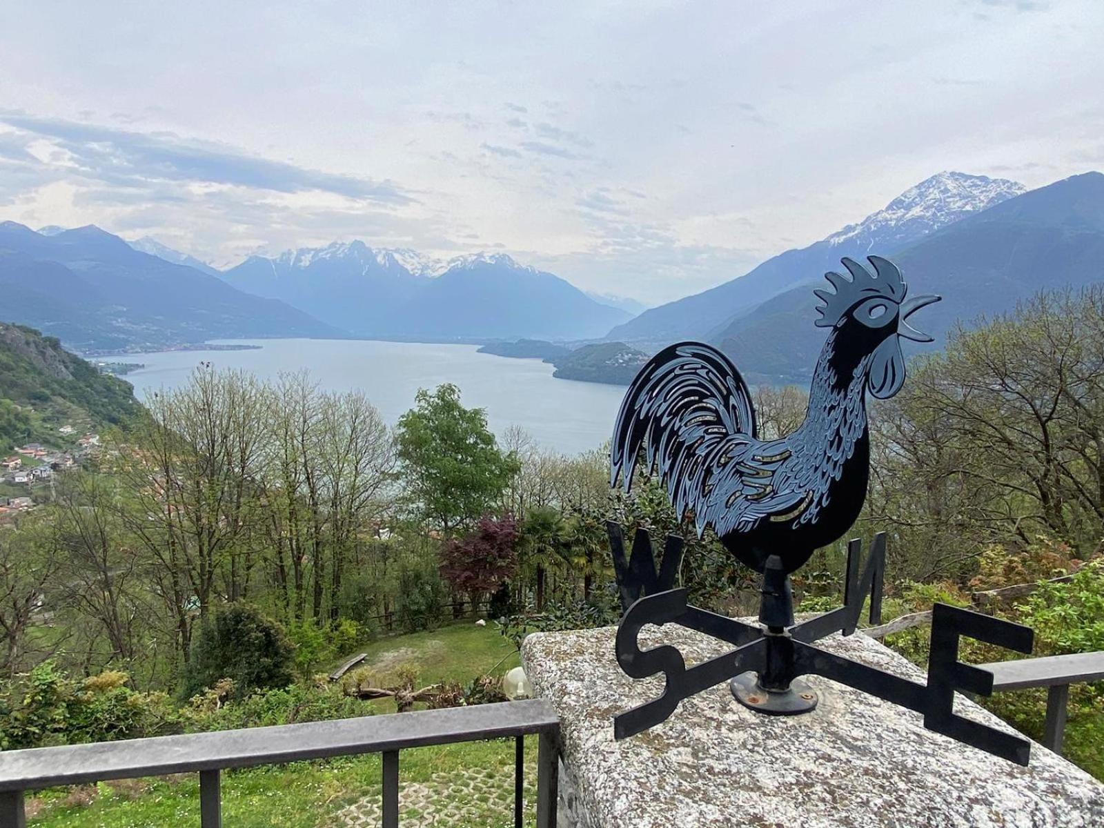The Happy Rooster - Villa With Big Garden Pianello Del Lario Buitenkant foto